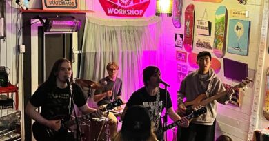 Snow Sailing at Vault Skateboards