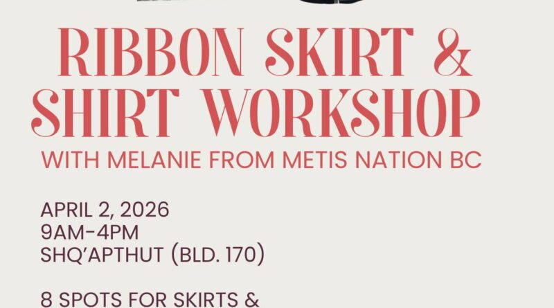 Ribbon skirt and shirt