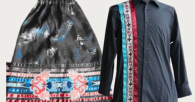 Ribbon skirt and shirt