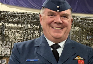 Image of a man in Canadian cadet uniform