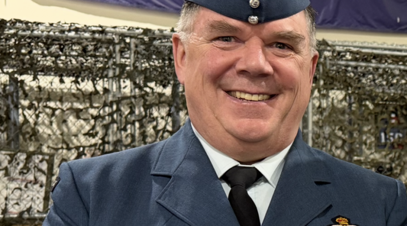 Image of a man in Canadian cadet uniform