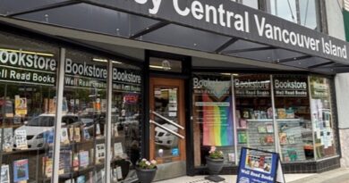 Storefront of Literacy Central bookstore.